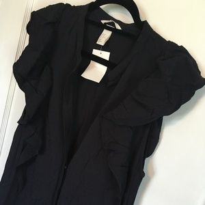 NWT H&M Black Maxi Dress, Size 10